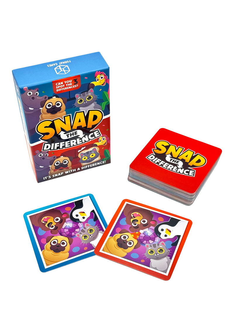 Format Games Snap The Difference party game - British product