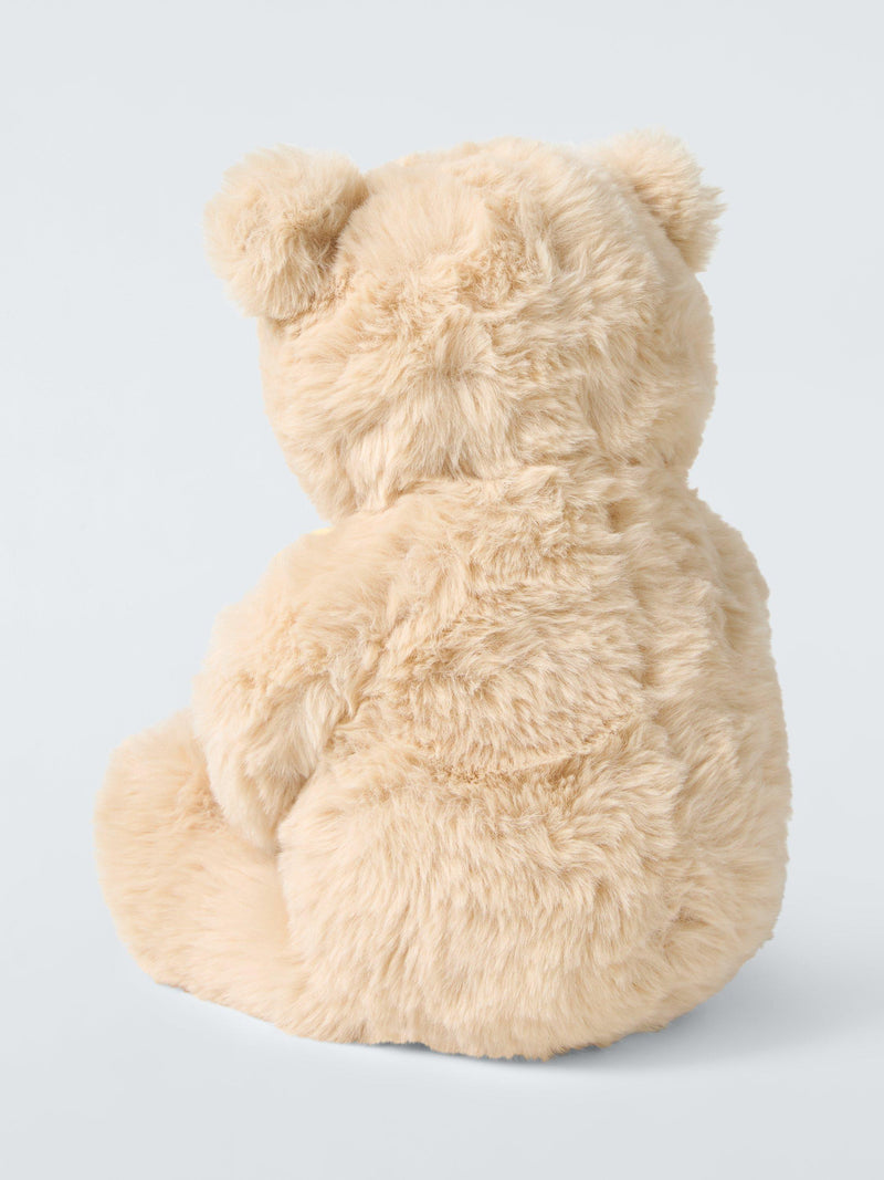 John Lewis bear soft toy with tulip flowers, imported from the UK