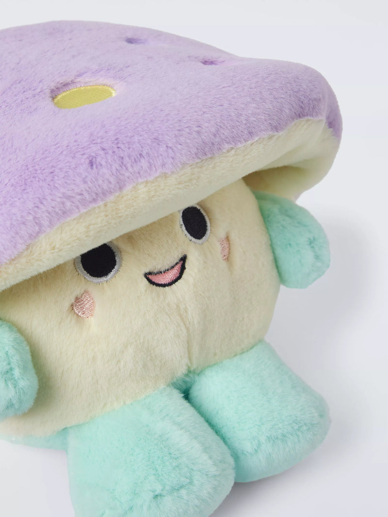John Lewis mushroom plush toy 15cm, imported from the UK