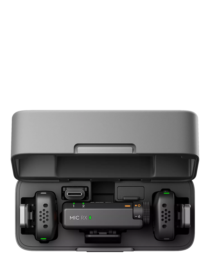 DJI wireless microphone 2 TX 1 RX charging case - British product