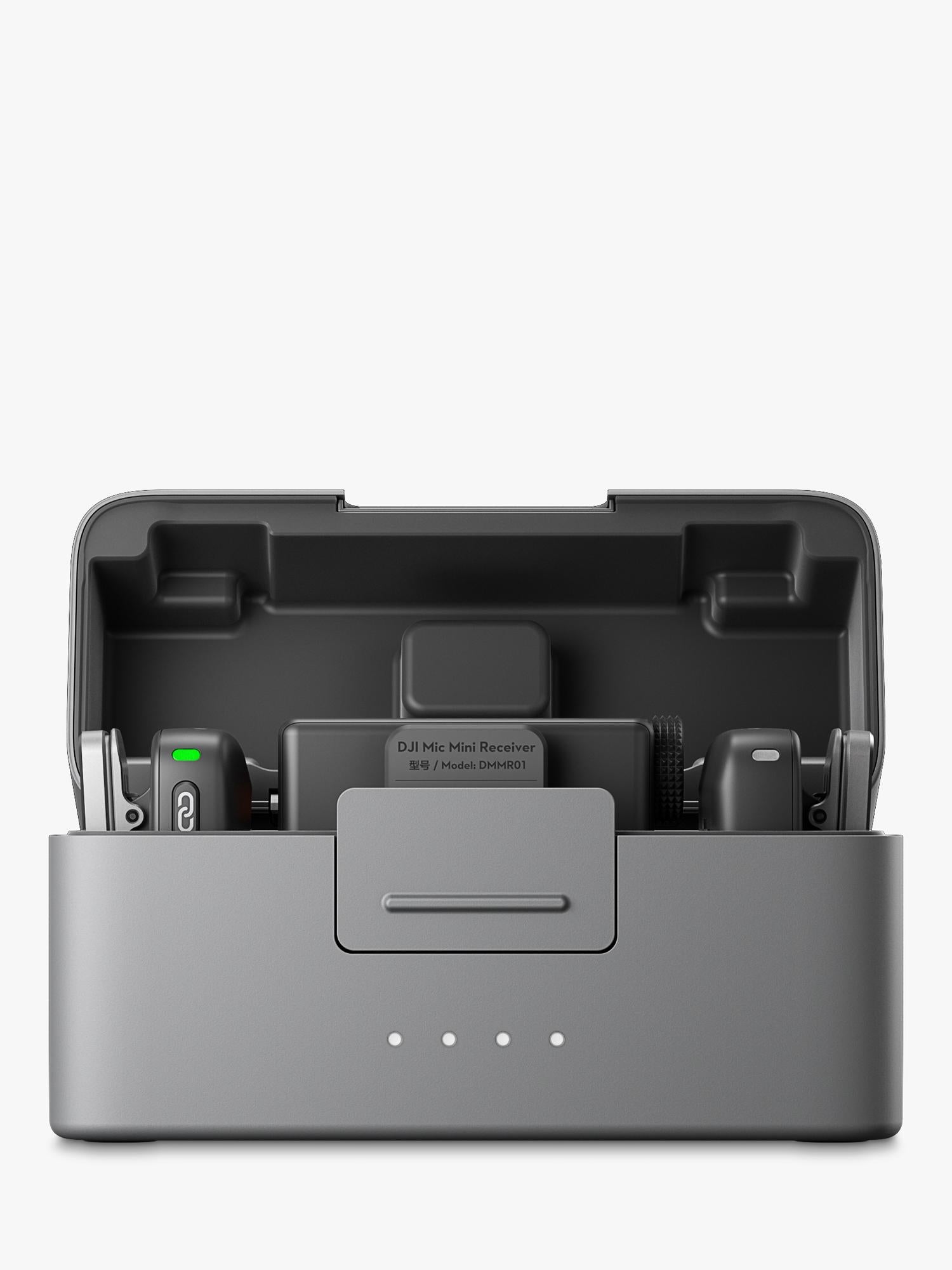 DJI wireless microphone 2 TX 1 RX charging case - British product
