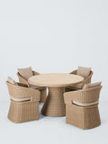 John Lewis Haven garden dining chair set of 2 Sandstone, UK version