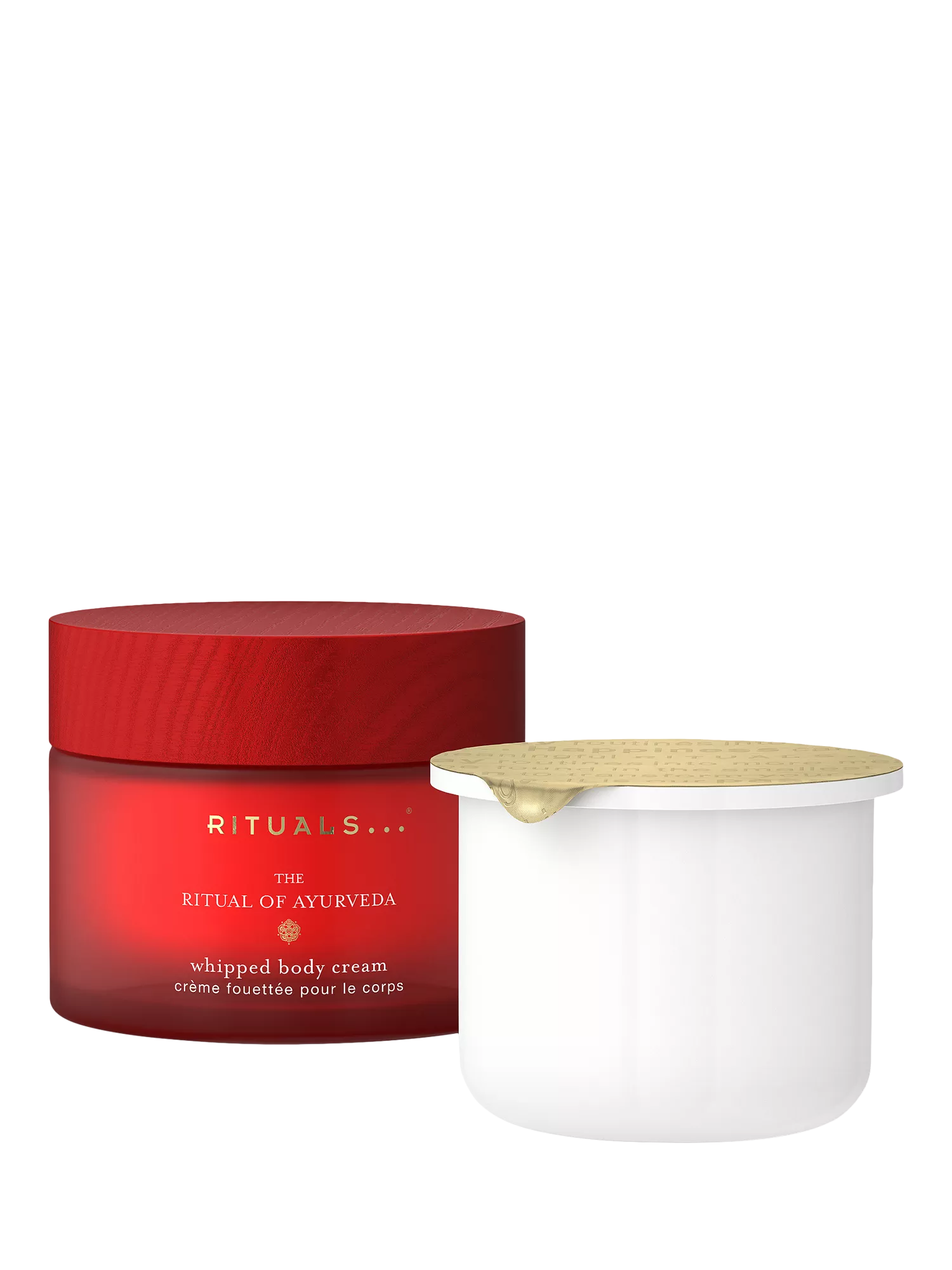Rituals Ayurveda whipped body cream refill 220ml, UK version