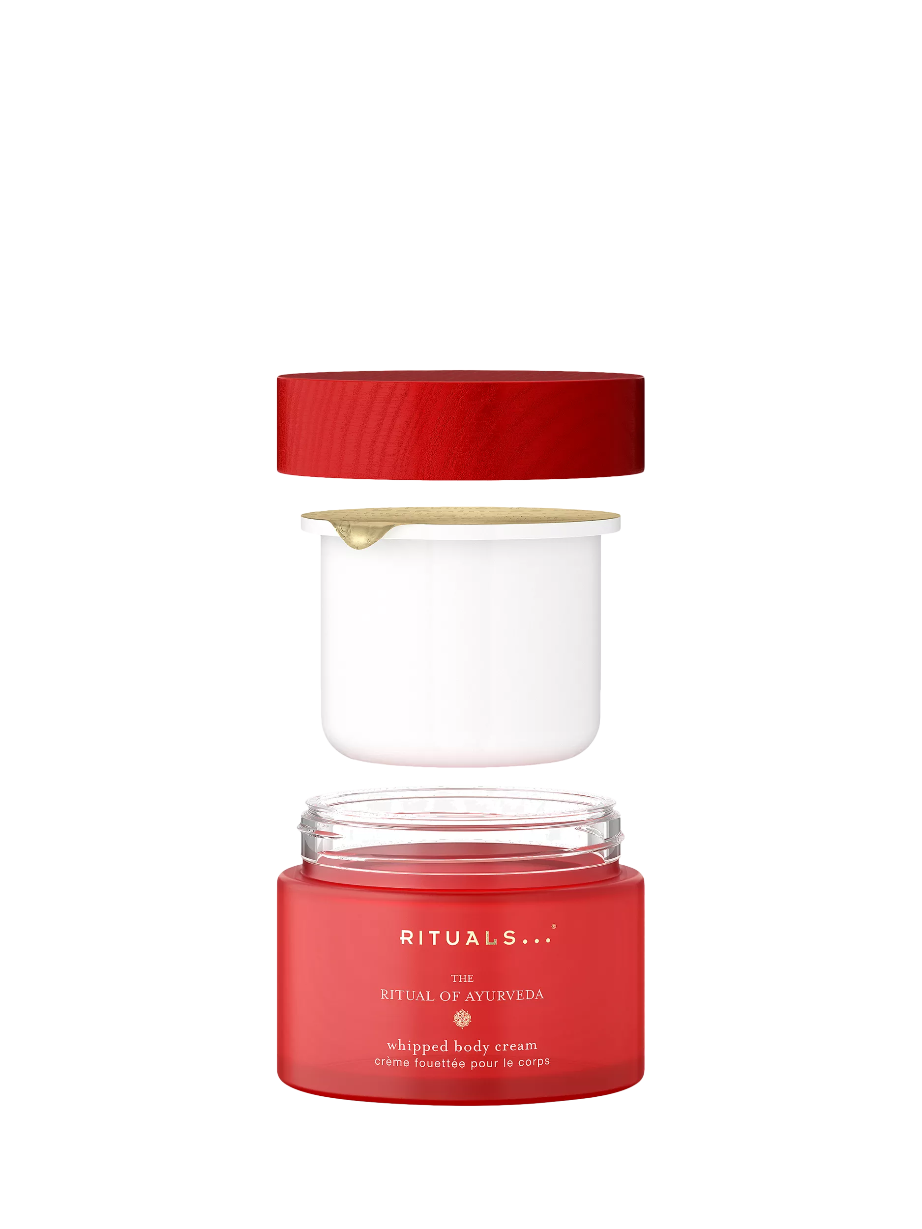 Rituals Ayurveda whipped body cream refill 220ml, UK version