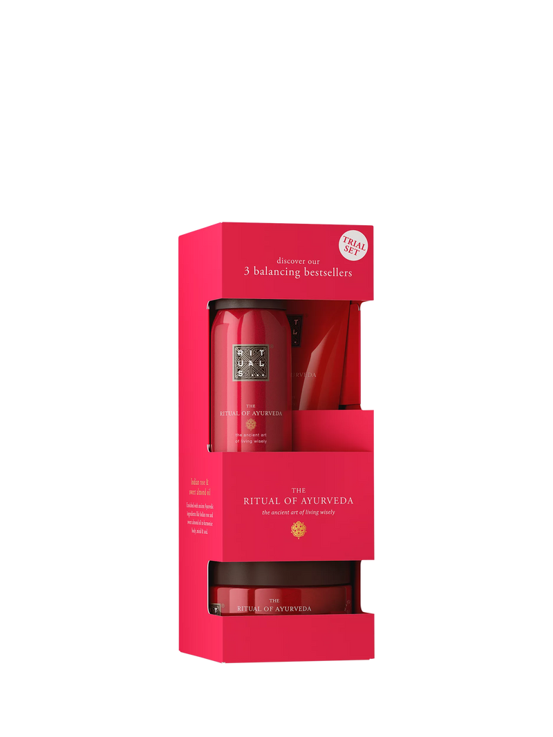 Rituals Ayurveda trial bodycare gift set, imported from the UK