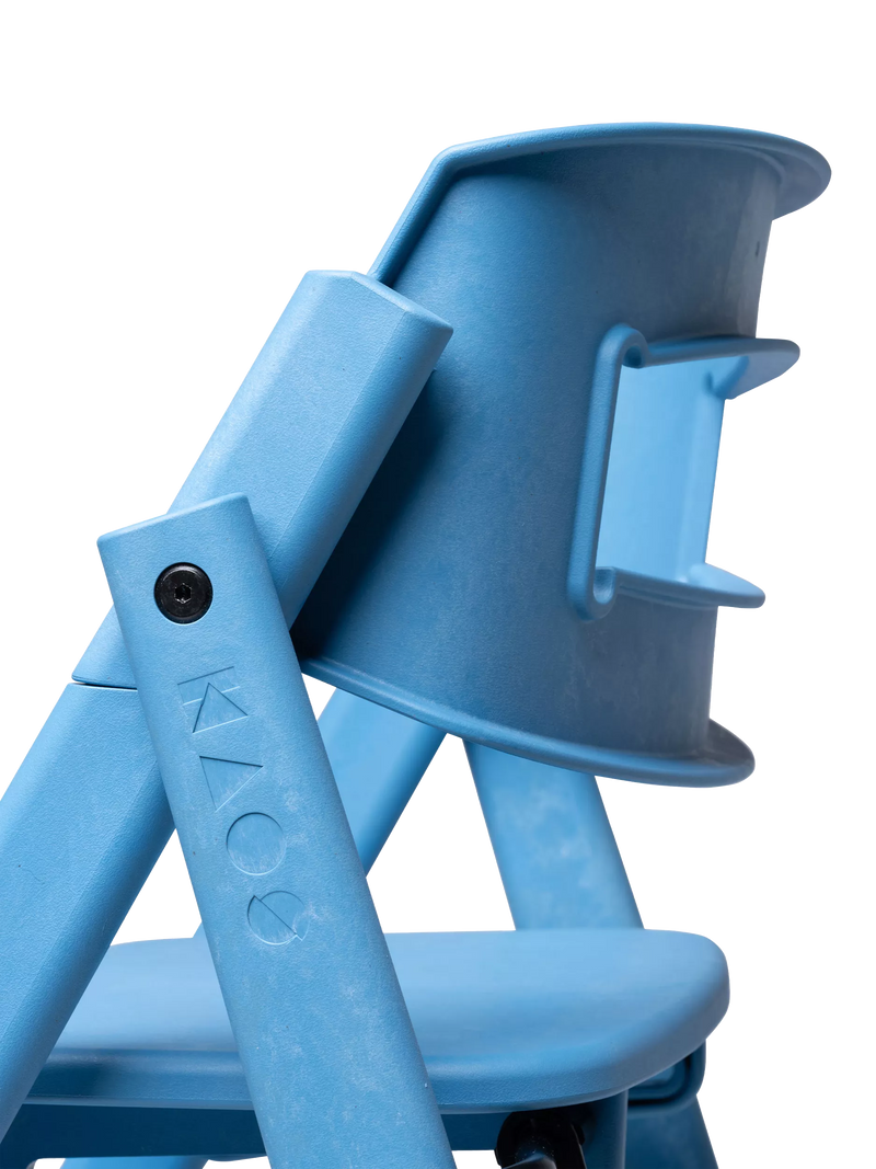KAOS Klapp highchair Swedish Blue, UK version