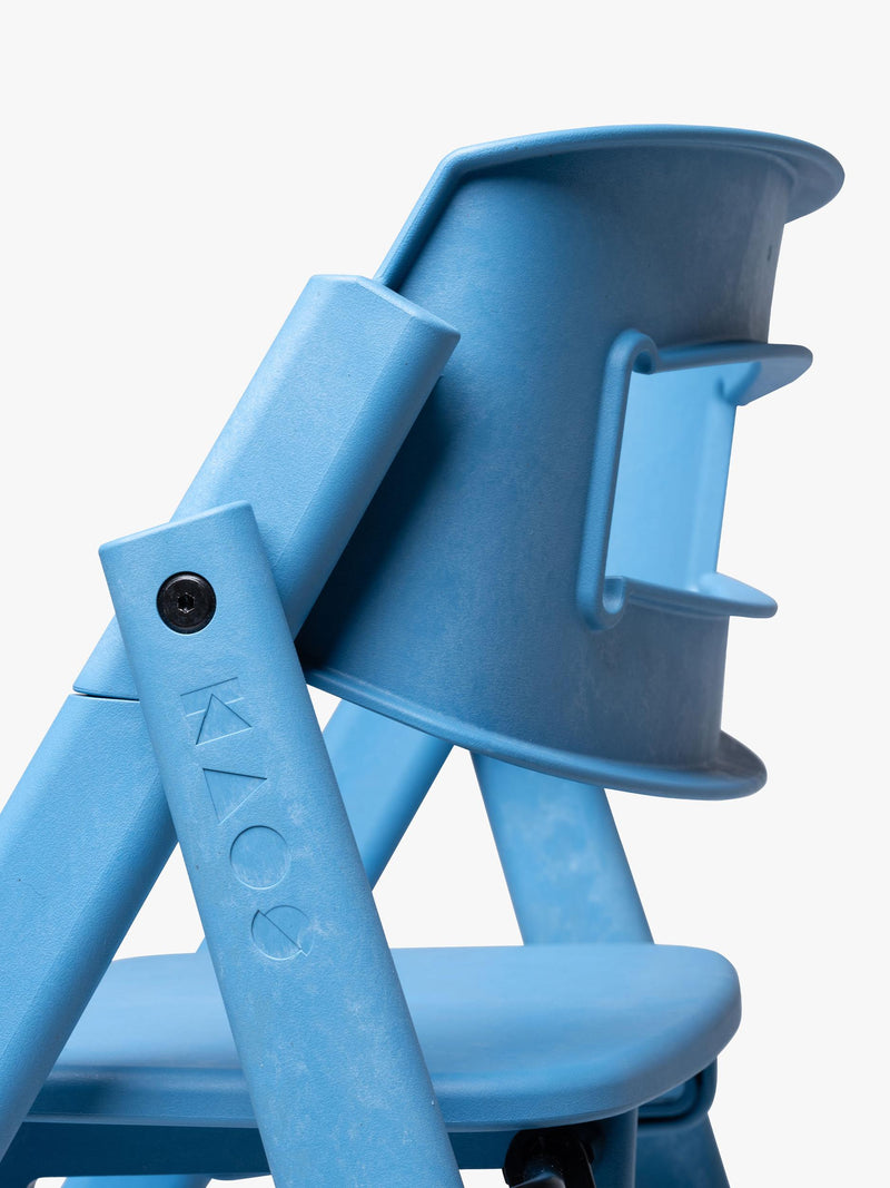 KAOS Klapp highchair Swedish Blue, UK version