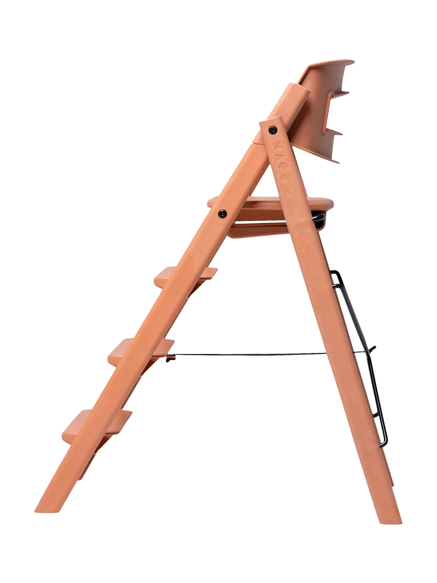 KAOS Klapp highchair terracotta pink (British brand)