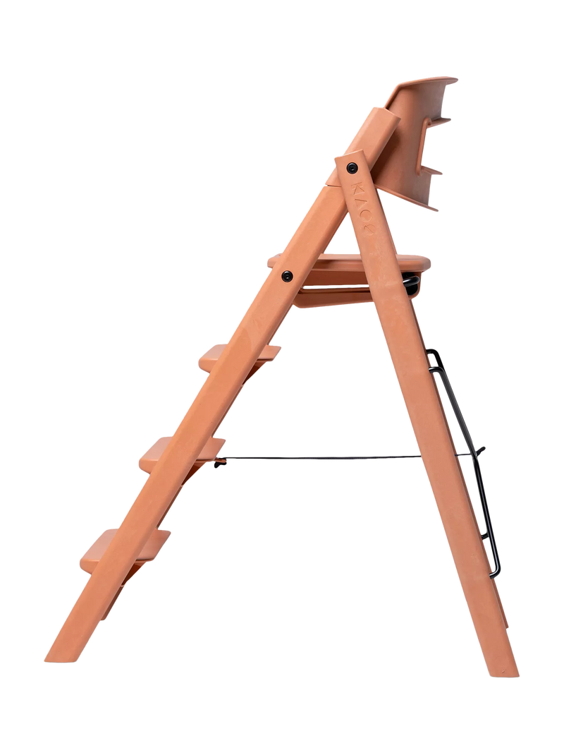 KAOS Klapp highchair terracotta pink (British brand)