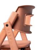 KAOS Klapp highchair terracotta pink (British brand)
