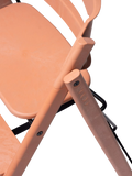 KAOS Klapp highchair terracotta pink (British brand)