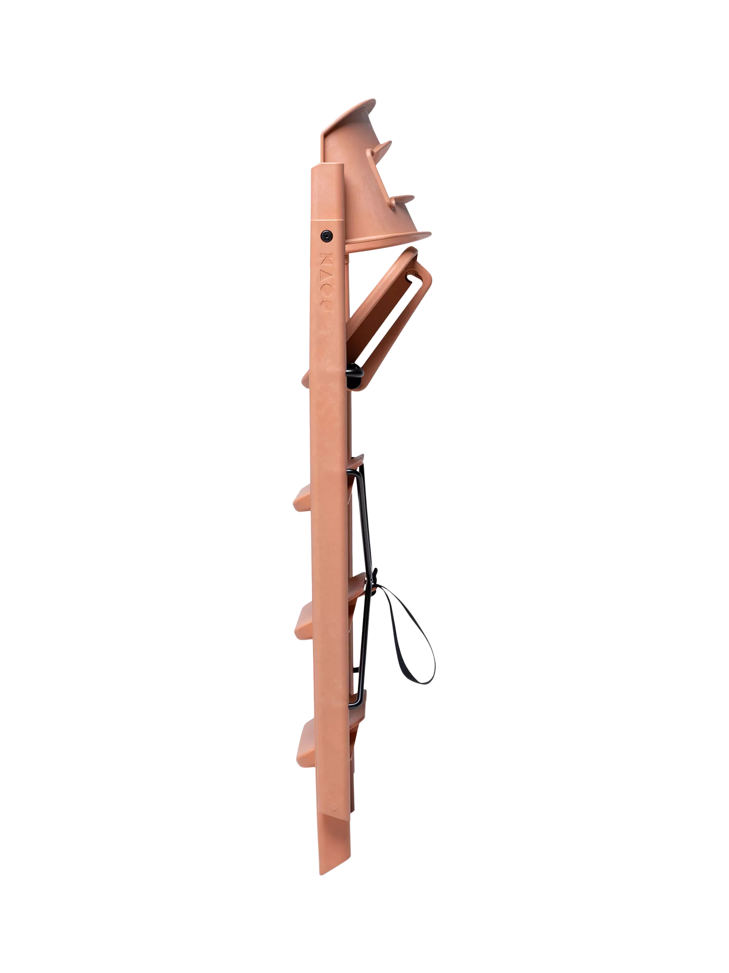 KAOS Klapp highchair terracotta pink (British brand)