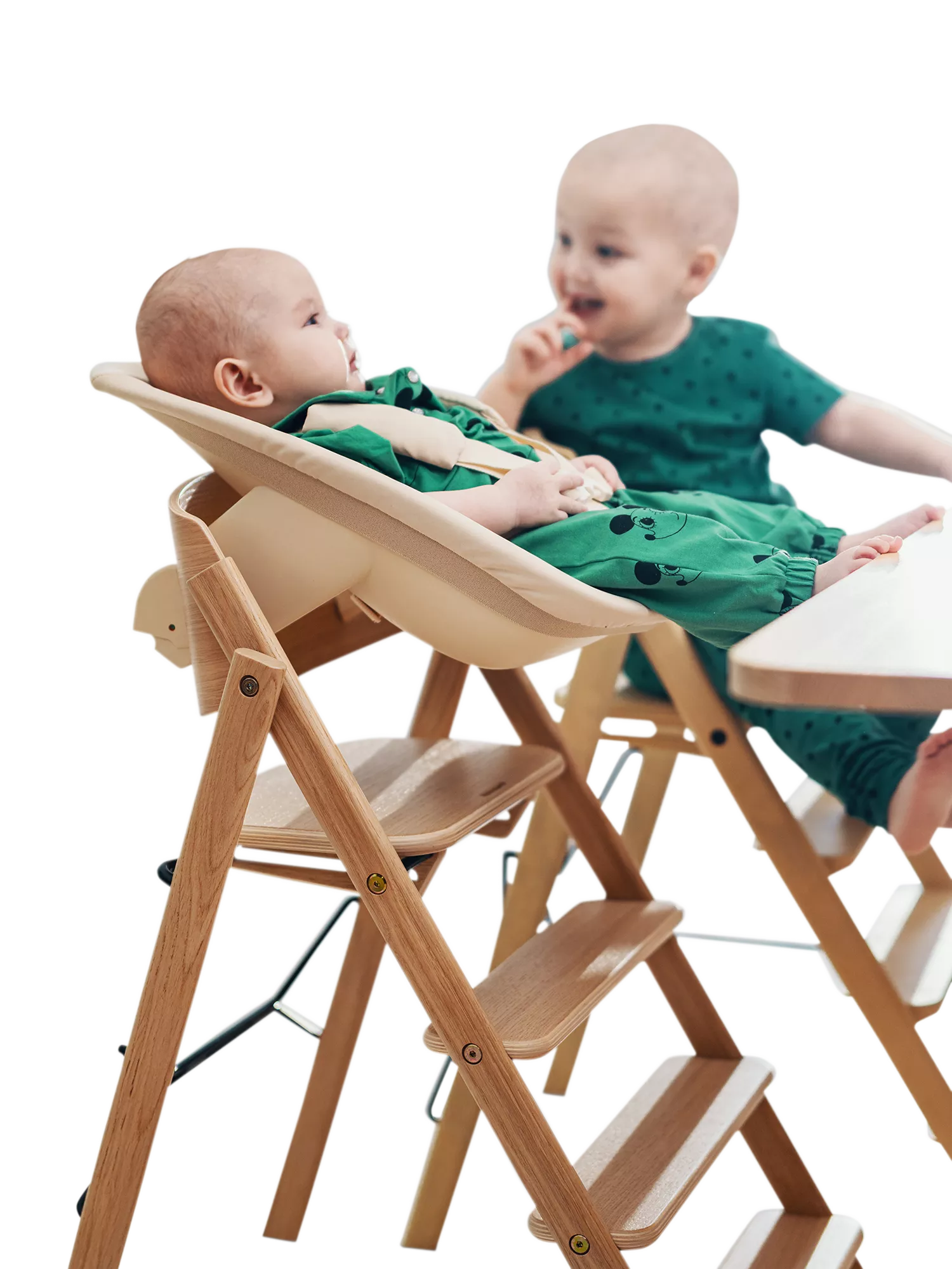 KAOS Klapp Babyseat Desert Sand newborn seat, UK version