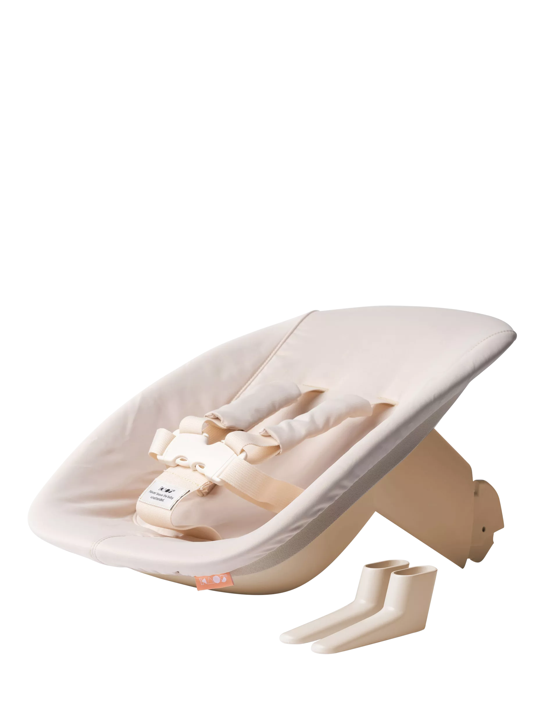 KAOS Klapp Babyseat Desert Sand newborn seat, UK version