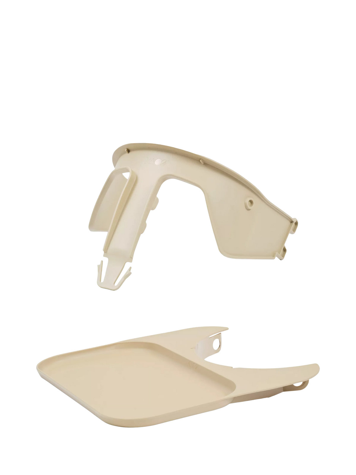 KAOS Klapp safety rail and tray desert sand, UK version