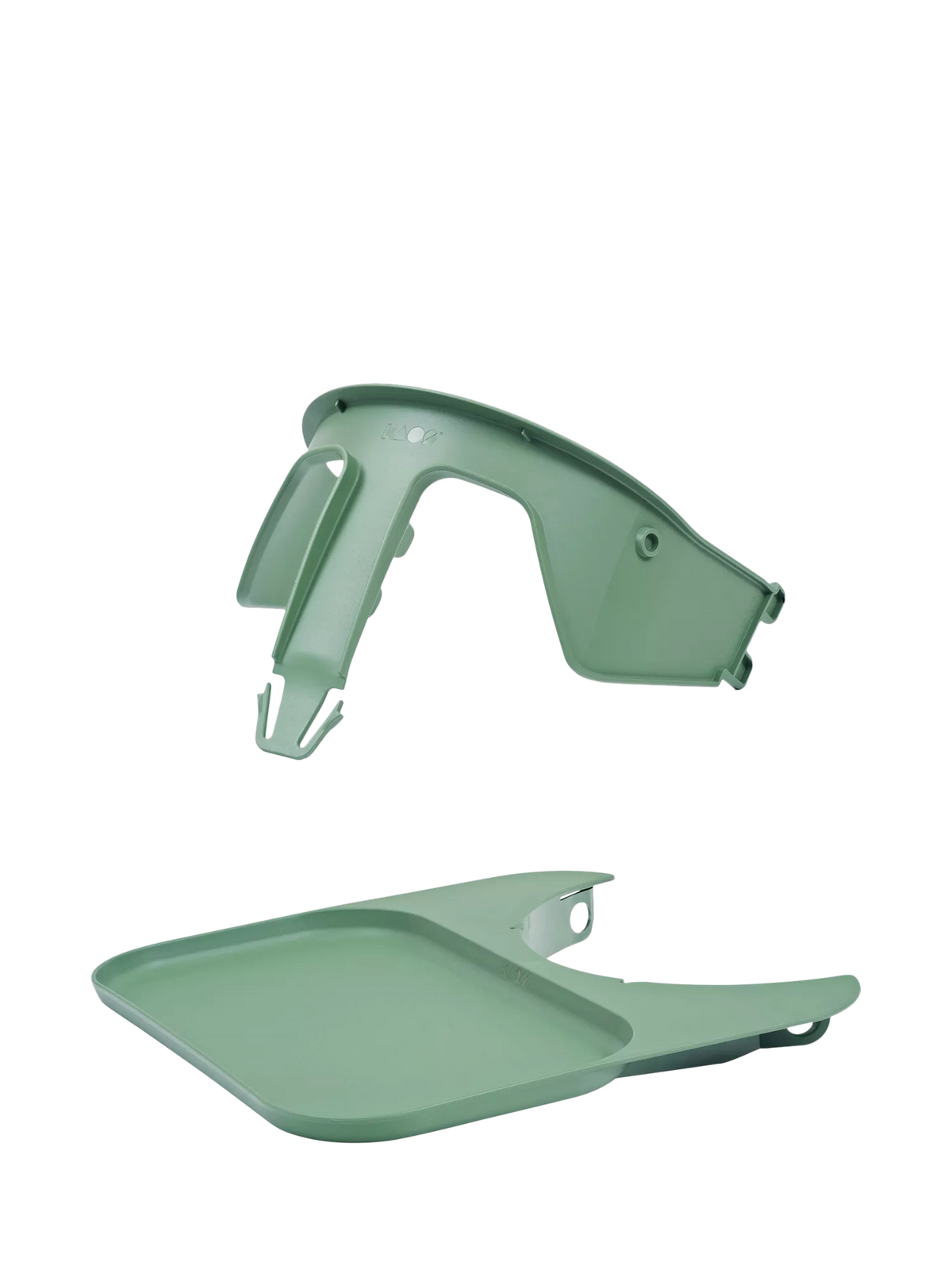 KAOS Klapp safety rail and tray Mineral Green (British brand)