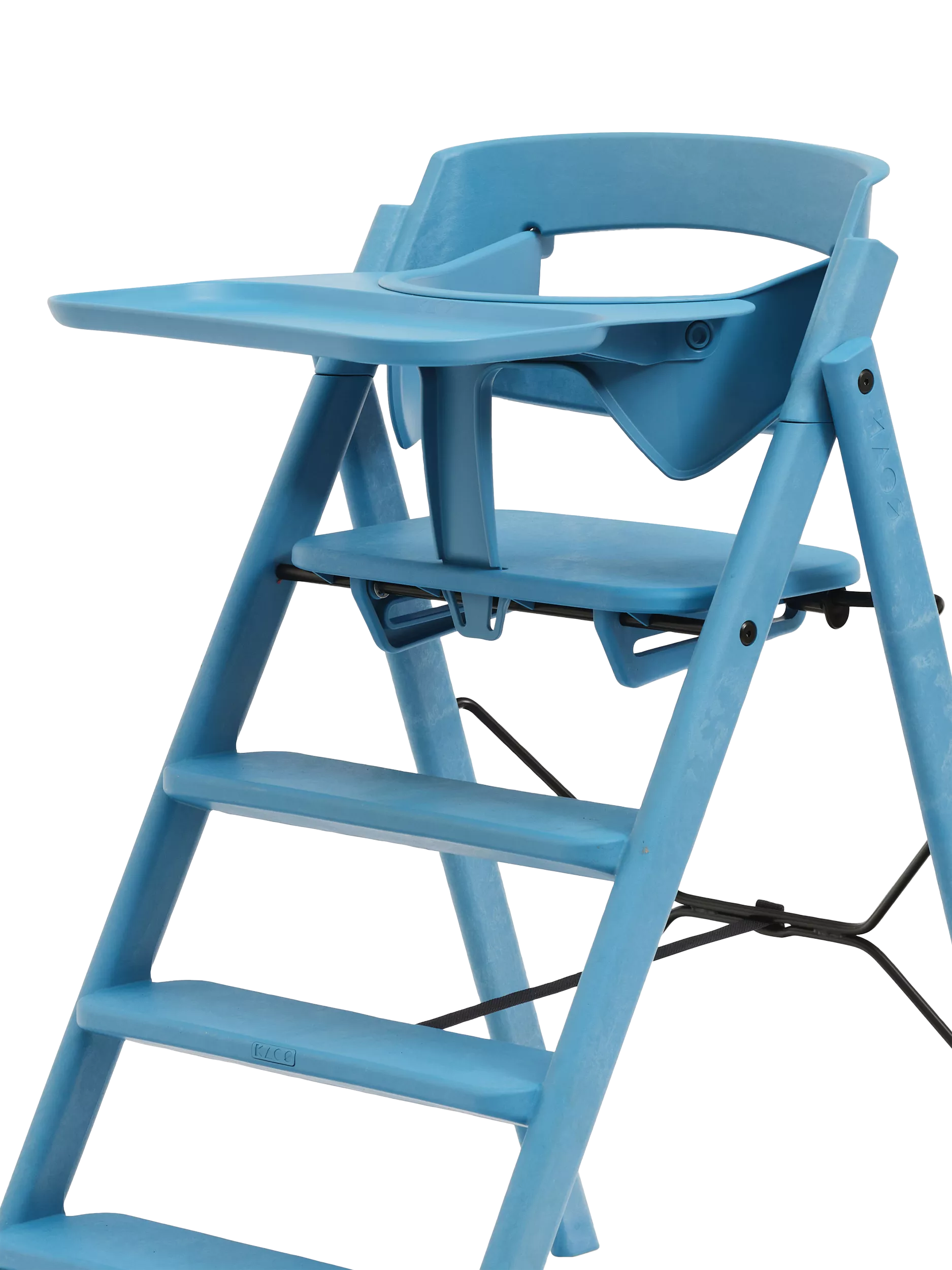 KAOS Klapp safety rail and tray Swedish blue (British brand)
