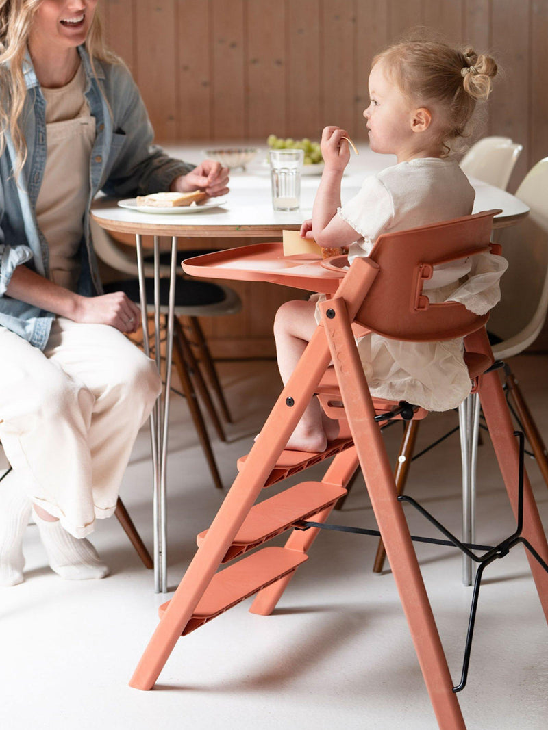 KAOS safety rail and tray terracotta pink, imported from the UK