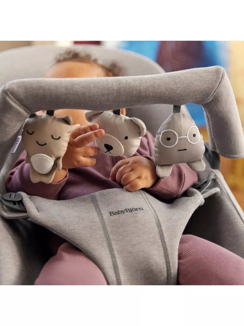 BabyBjörn Soft Friends bouncer toy, imported from the UK