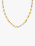 Orelia tennis necklace pale gold 40.5cm (British brand)
