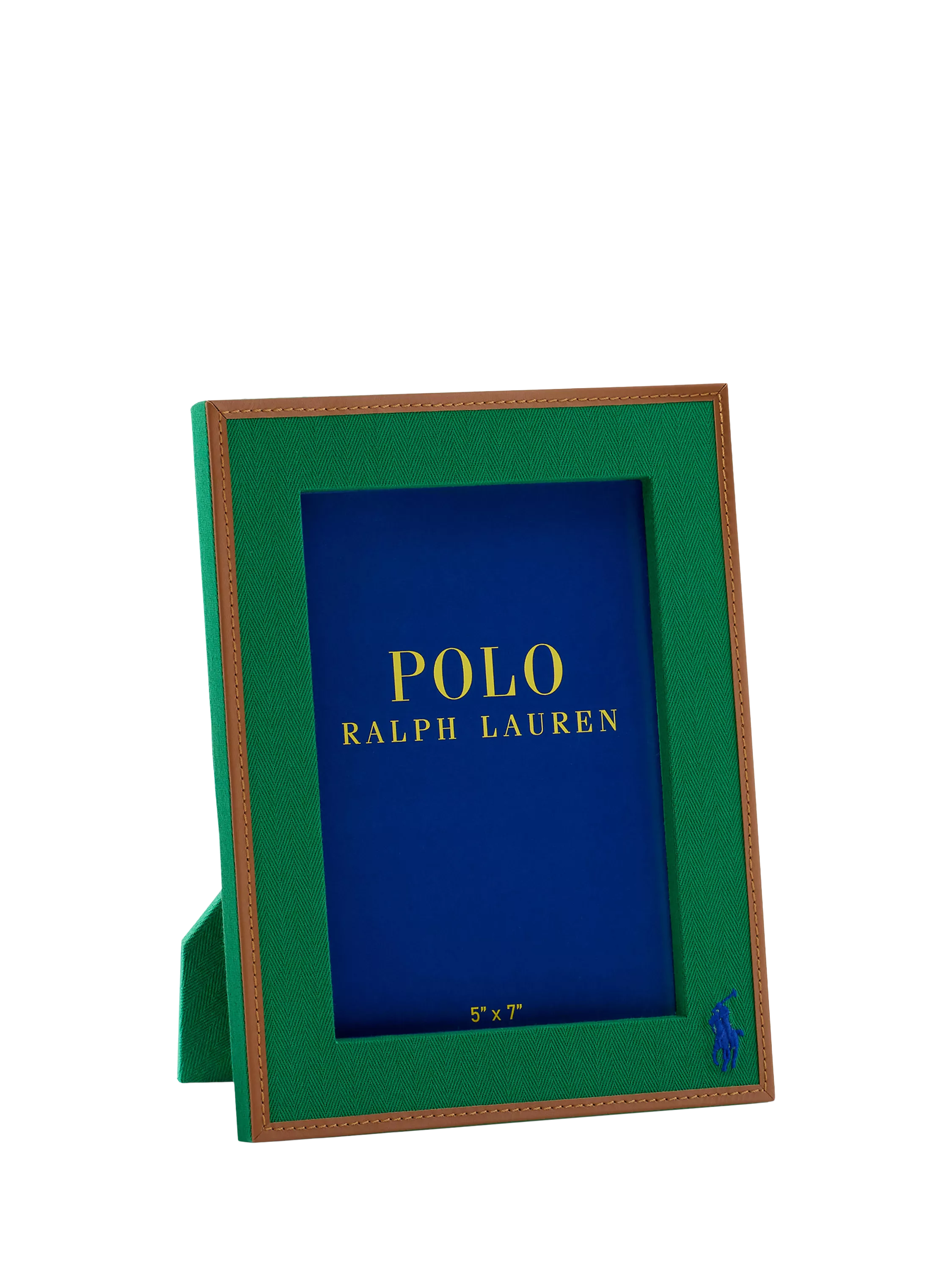 Ralph Lauren Polo Icon photo frame green blue, imported from the UK