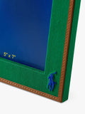 Ralph Lauren Polo Icon photo frame green blue, imported from the UK