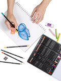 Derwent Academy colour pencils tin of 24, imported from the UK