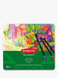 Derwent Academy colour pencils tin of 24, imported from the UK