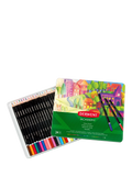 Derwent Academy colour pencils tin of 24, imported from the UK