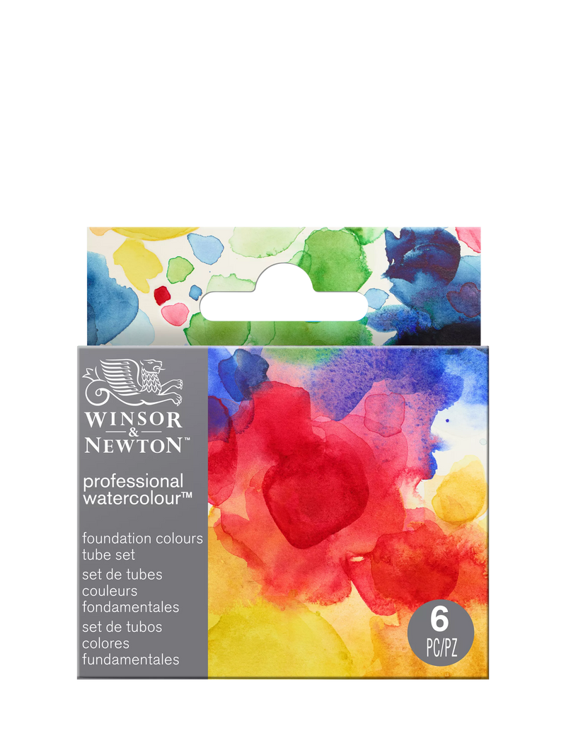 Winsor & Newton watercolour set 6 tubes 5ml - British product