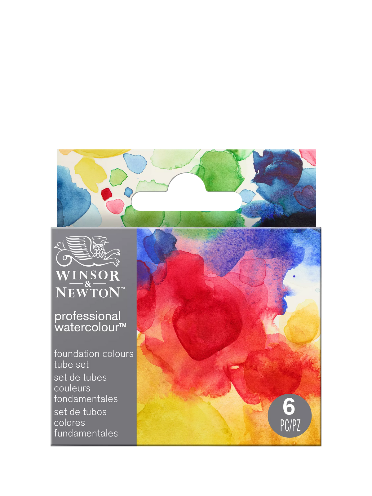 Winsor & Newton watercolour set 6 tubes 5ml - British product