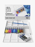 Winsor & Newton Cotman watercolour tube travel set 13 pieces (British brand)