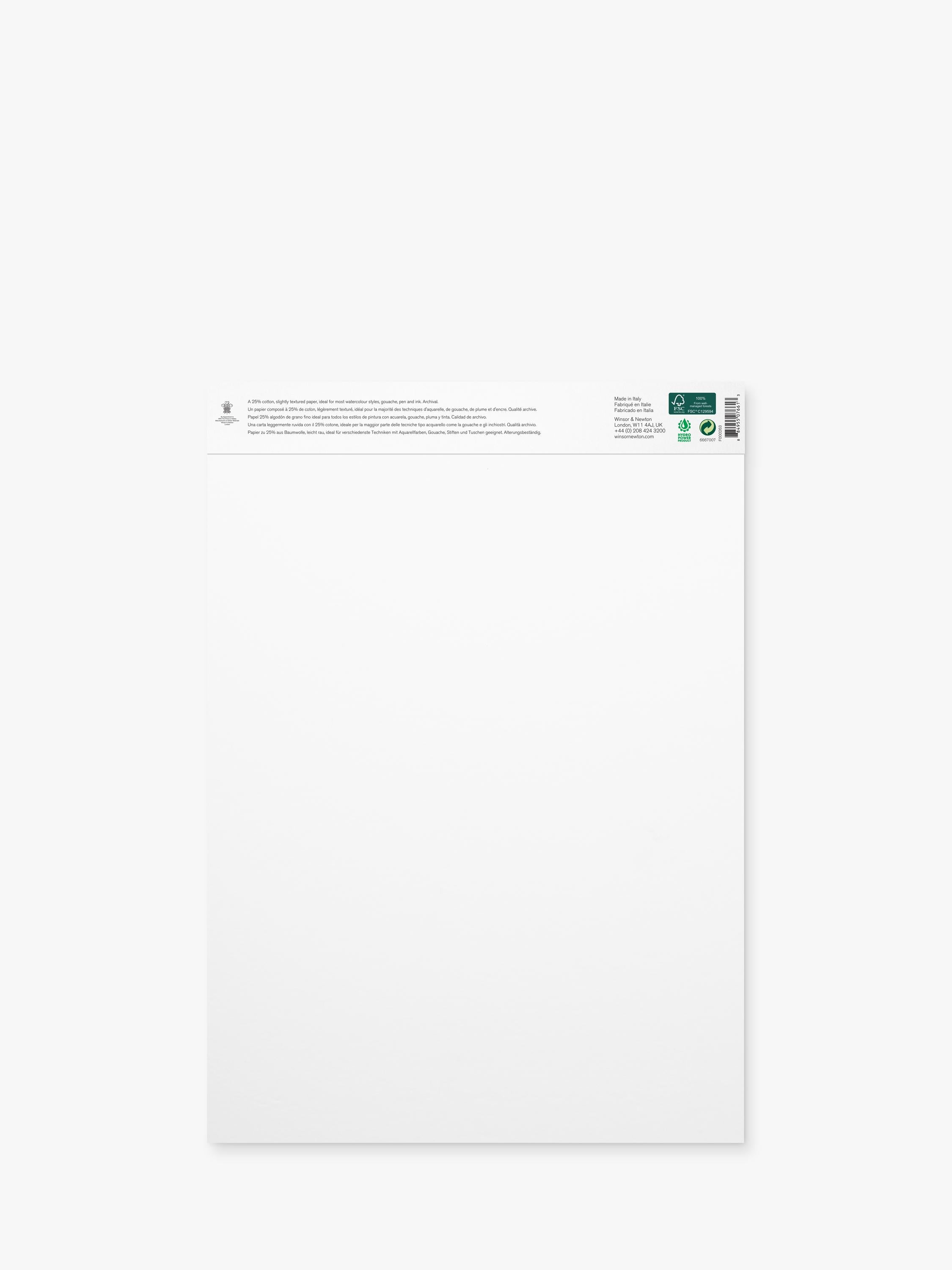 Winsor & Newton A3 watercolour pad 12 sheets (British brand)