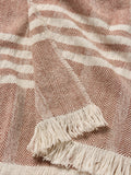 John Lewis herringbone woven wool throw 190x140cm, imported from the UK