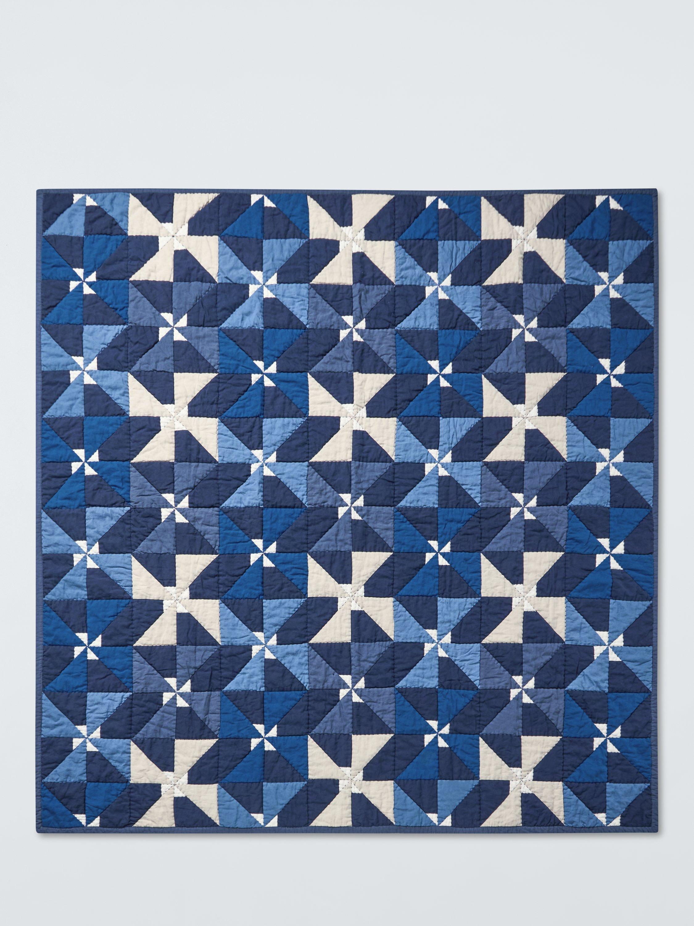 John Lewis Viento patchwork quilt king size 220x220cm - British product