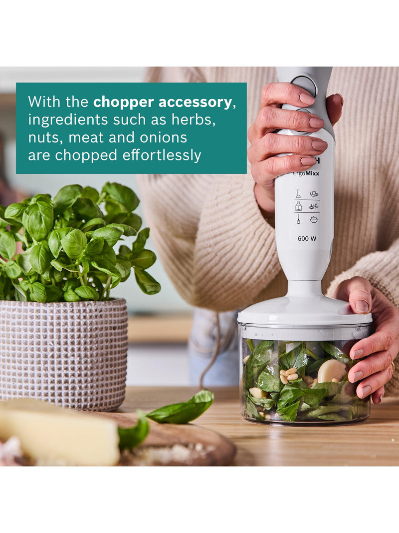 Bosch ErgoMixx hand blender 600W, imported from the UK