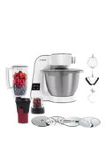 Bosch MUM5XW49GB 8-in-1 Stand Mixer Scale & Coffee Grinder, White