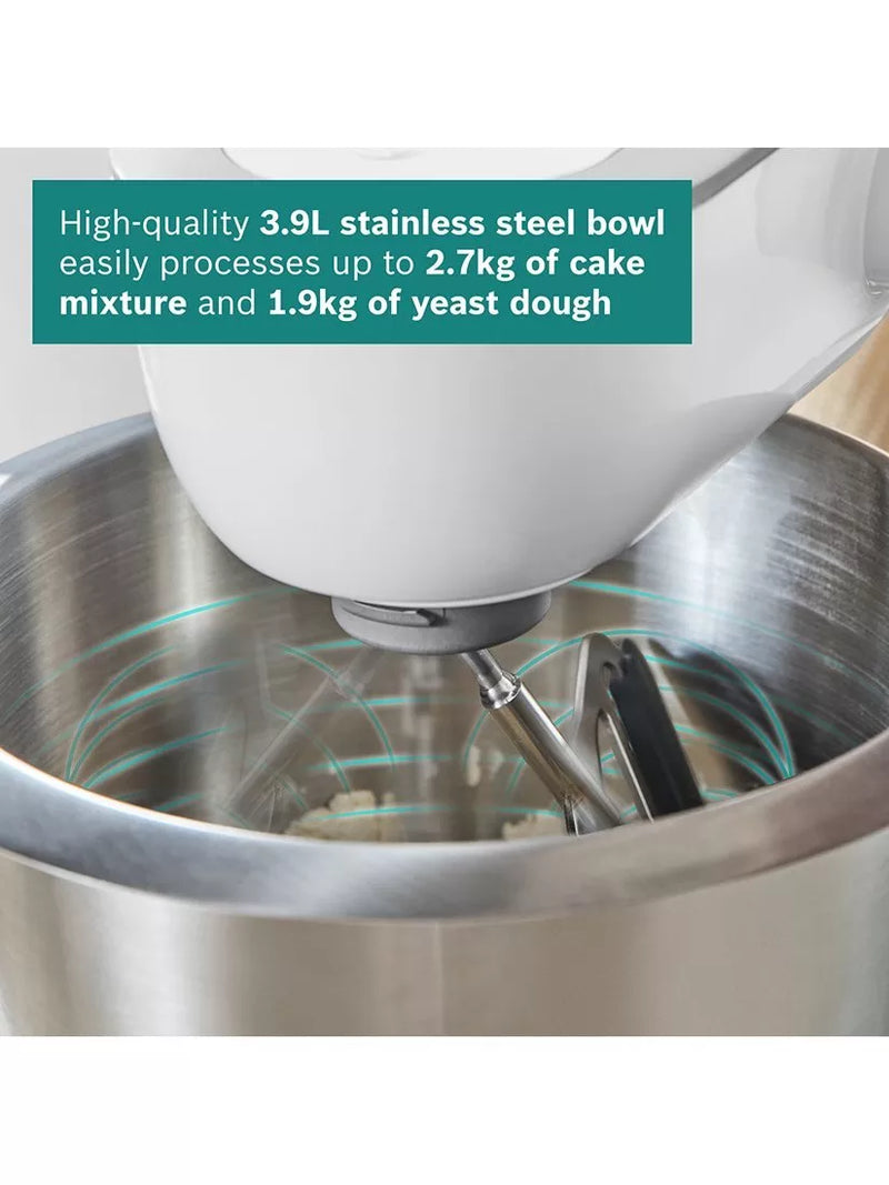 Bosch MUM5XW49GB stand mixer white 8-in-1 (British brand)