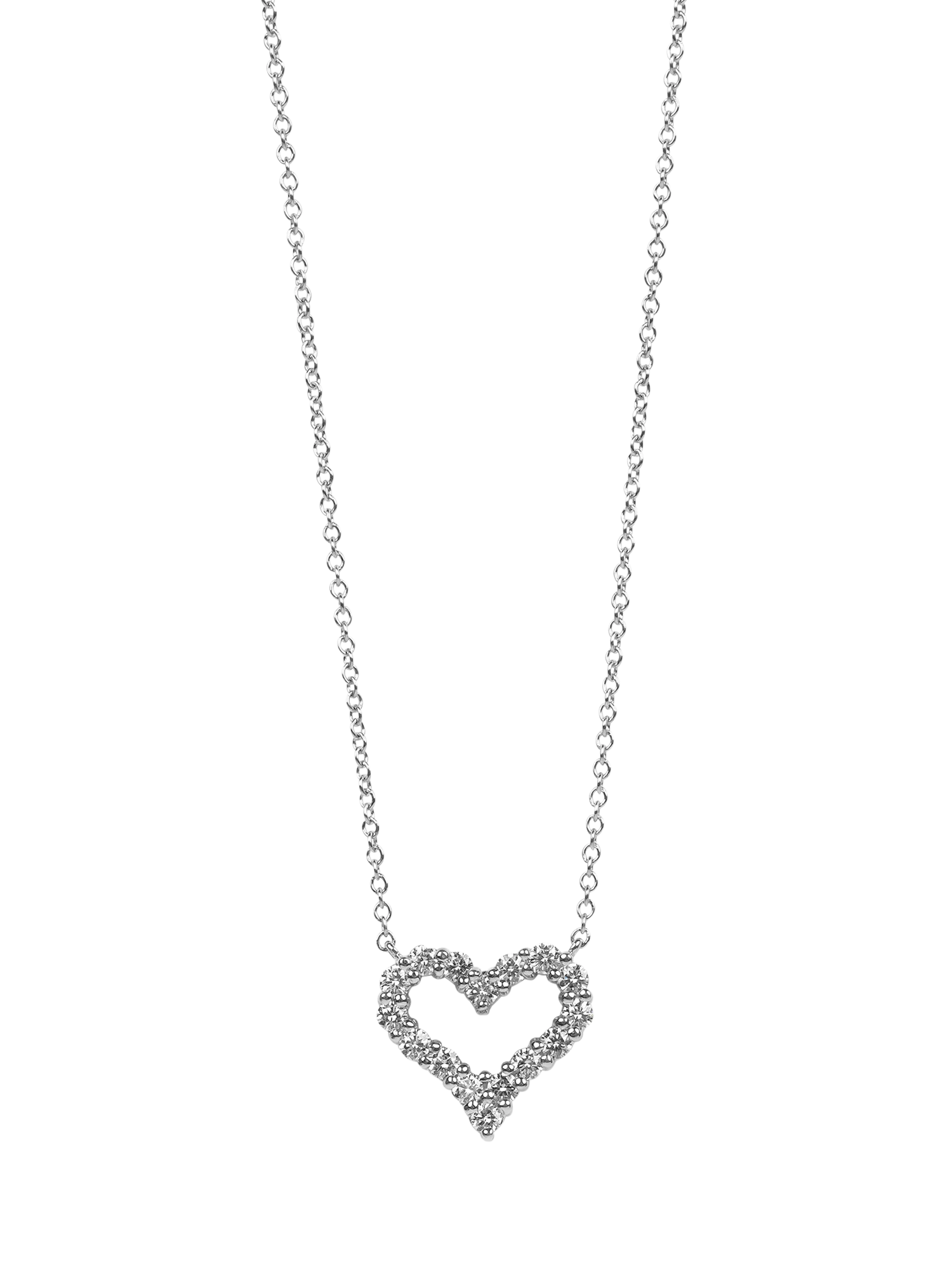 Tiffany & Co. Hearts mini platinum pendant with diamond, imported from the UK