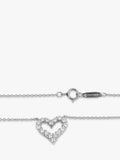 Tiffany & Co. Hearts mini platinum pendant with diamond, imported from the UK