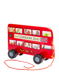 Bigjigs Toys London Bus pull-along toy - British product