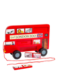 Bigjigs Toys London Bus pull-along toy - British product