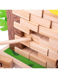 Bigjigs Toys Jungle Crash Game wooden board game, UK version