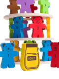 Bigjigs Toys Tumbling Teddies wooden game, UK version