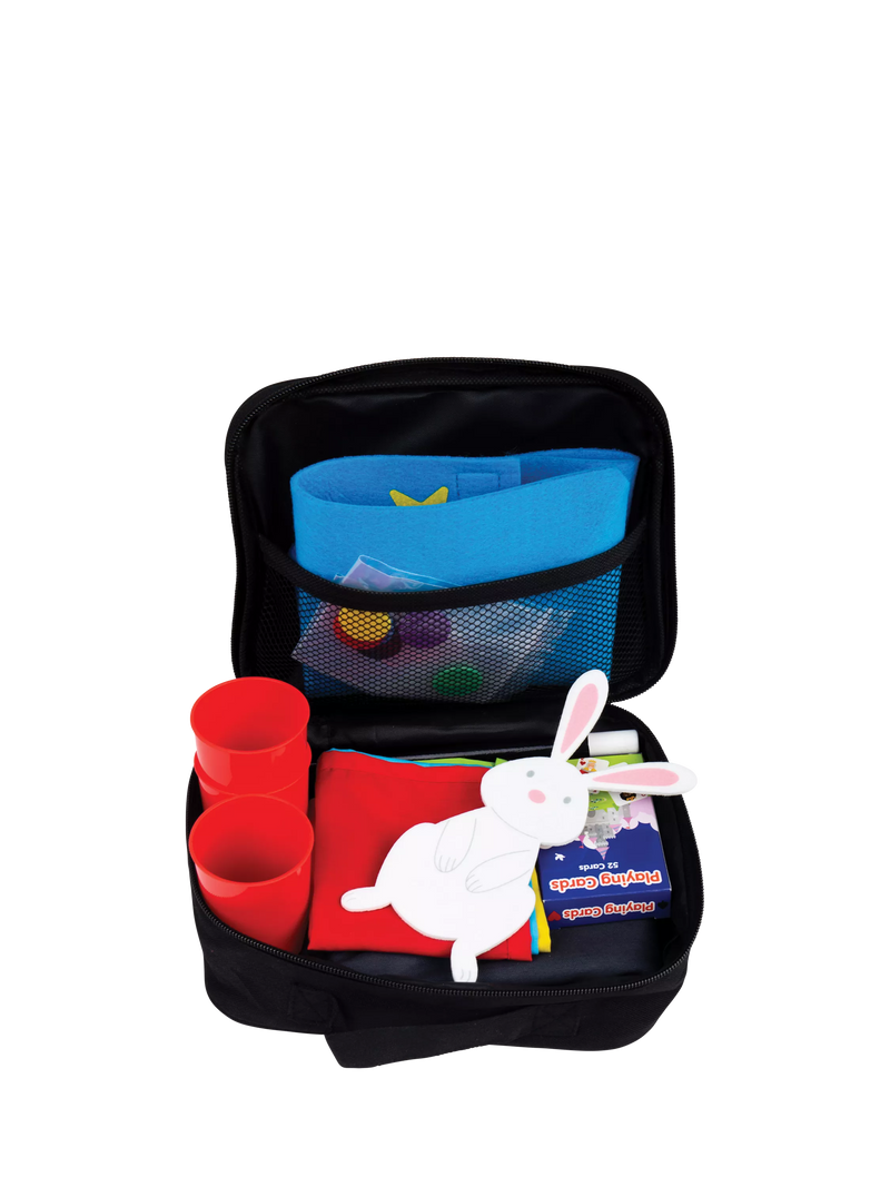 Bigjigs Toys magician kit with cape and wand (British brand)