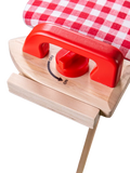 Bigjigs Toys wooden ironing board playset, imported from the UK