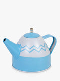 Bigjigs Toys picnic basket set with tin teacups and teapot - British product