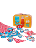 Bigjigs Toys London tin tea playset - British product