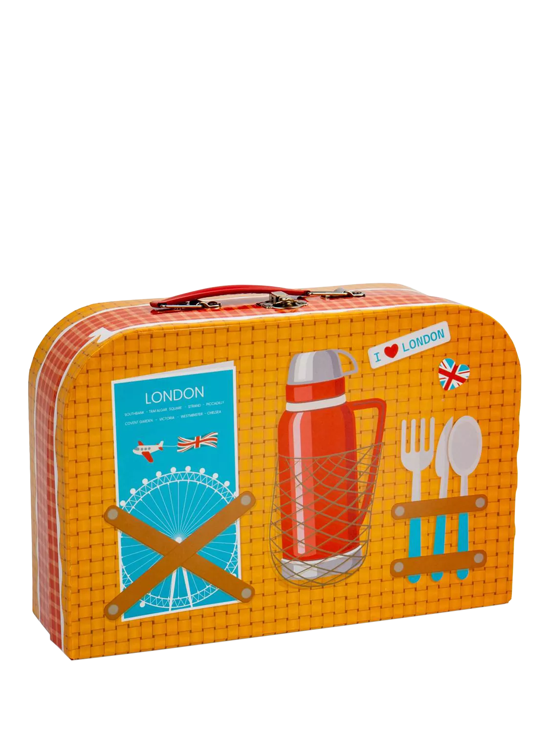 Bigjigs Toys London tin tea playset - British product