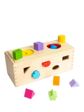 Bigjigs Toys Mystery Box wooden shape sorting toy - imported from the UK